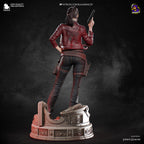 figurine claire redfield, figurine resident evil 2, figurine leon s kennedy, figurine a peindre