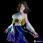 figurine a peindre, yuna, final fantasy x