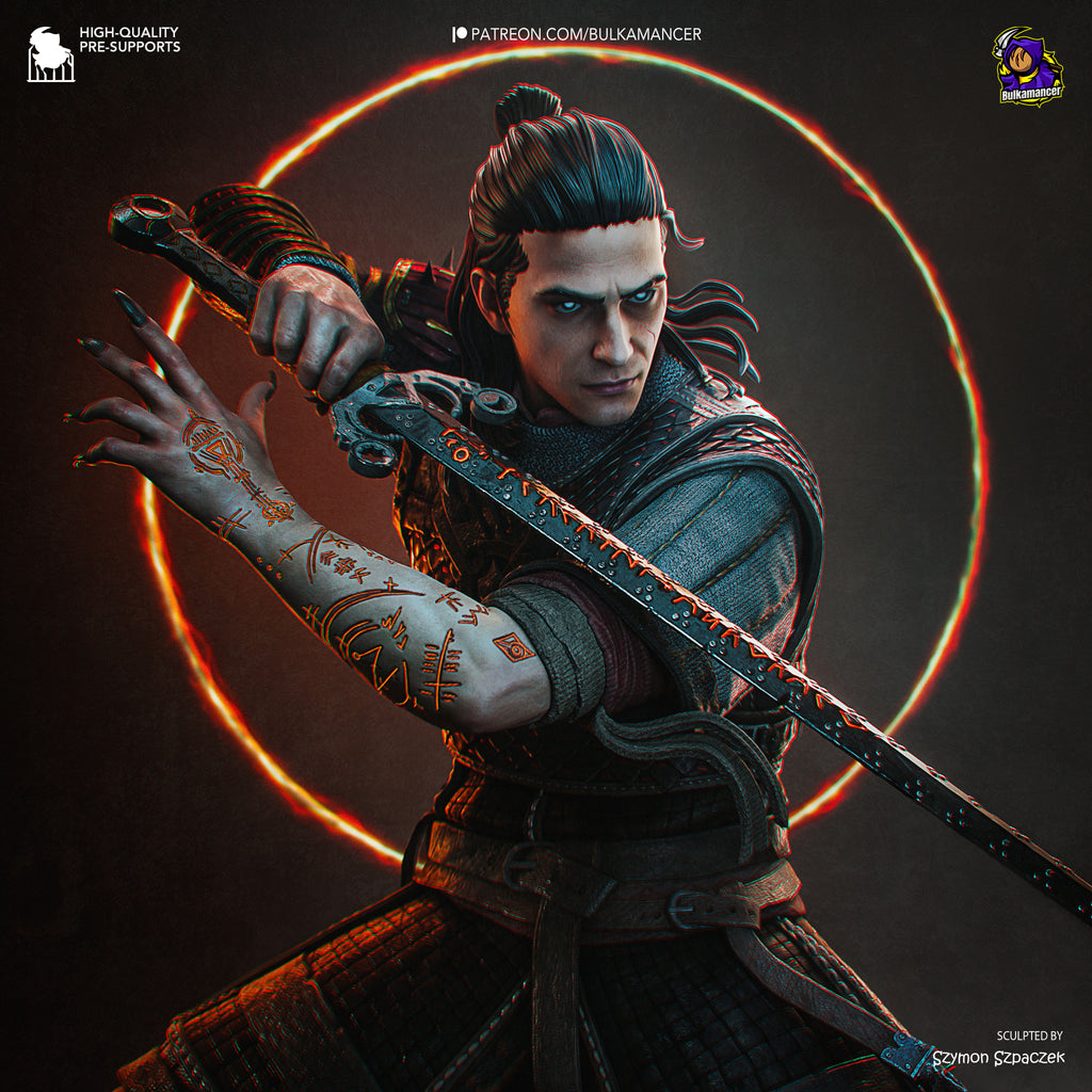 figurine coen blood of dawnwalker, figurine a peindre, figurine blood of dawnwalker, figurine vampire