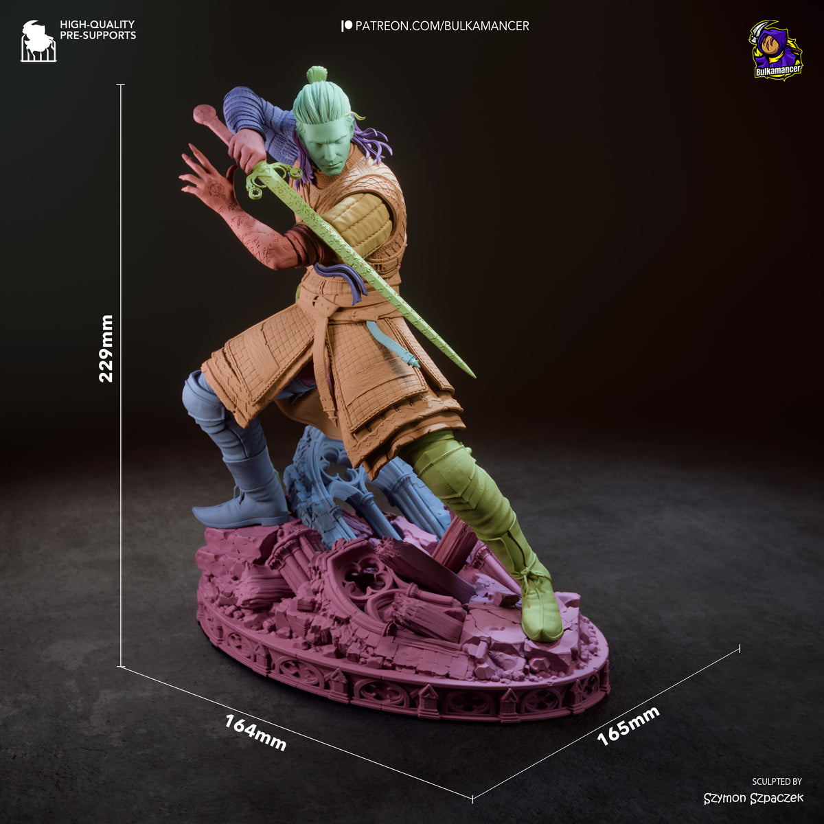 Figurine a peindre - Coen - Dawnwalker