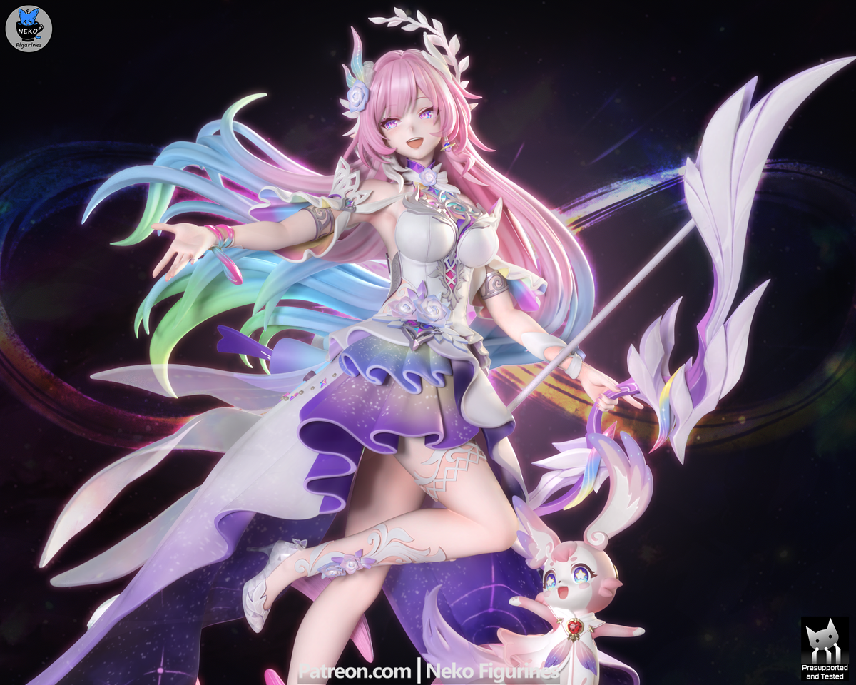 figurine Cyrene honkai star rail, figurine honkai star rail, figurine a peindre