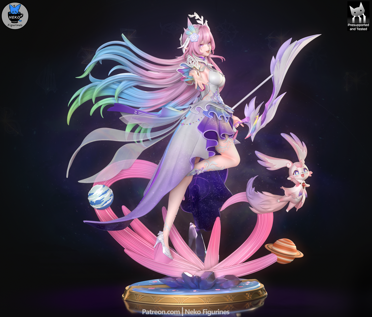 figurine Cyrene honkai star rail, figurine honkai star rail, figurine a peindre