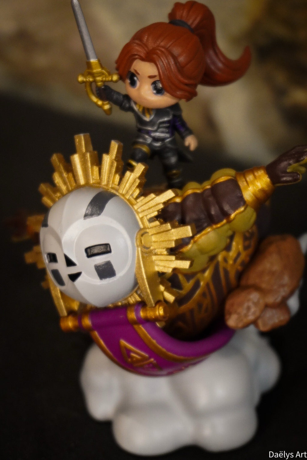 Figurine Esquie, figurine Maelle, Expedition 33, Clair obscur expedition 33, figurine verso, figurine lune, figurine Gustave, figurine Sciel, Monoco, Renoir