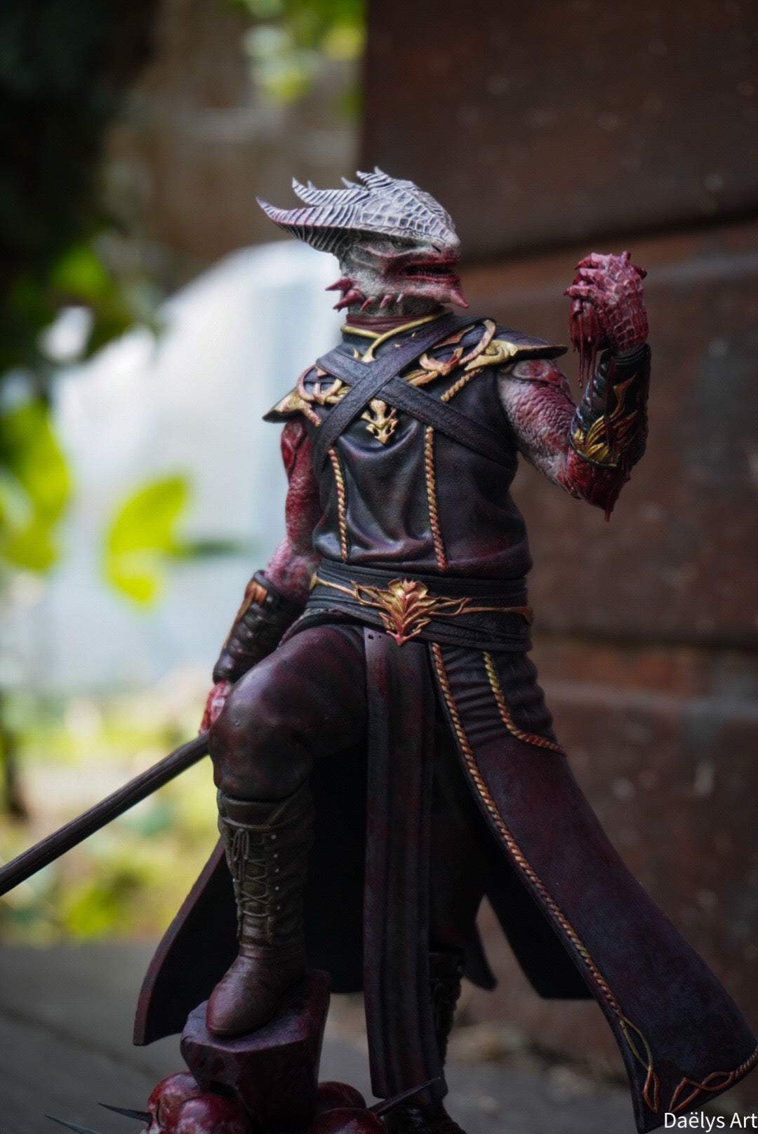 Figurine Baldur's Gate, figurine Dark Urge, figurine a peindre