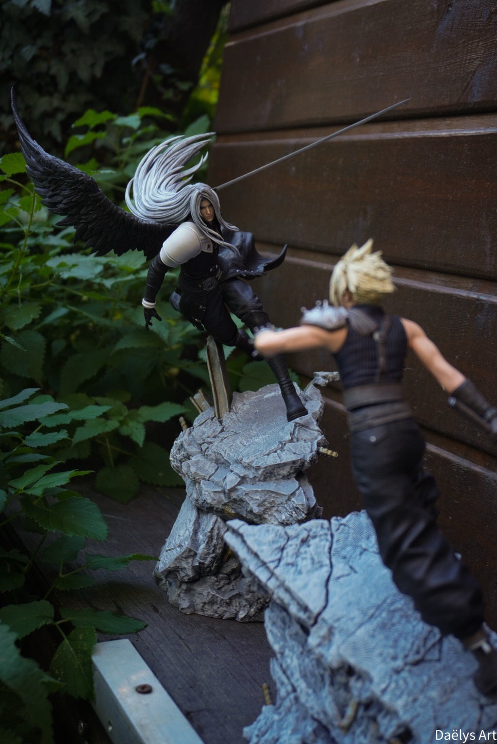 Aerith, figurine Aerith, figurine final fantasy 7, figurine final fantasy, Cloud, Tifa, Sephiroth, figurine Sephiroth