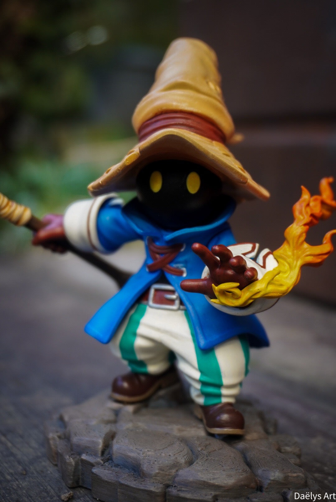 figurine final fantasy, final fantasy, FFIX, VIVI FFIX, figurine a peindre