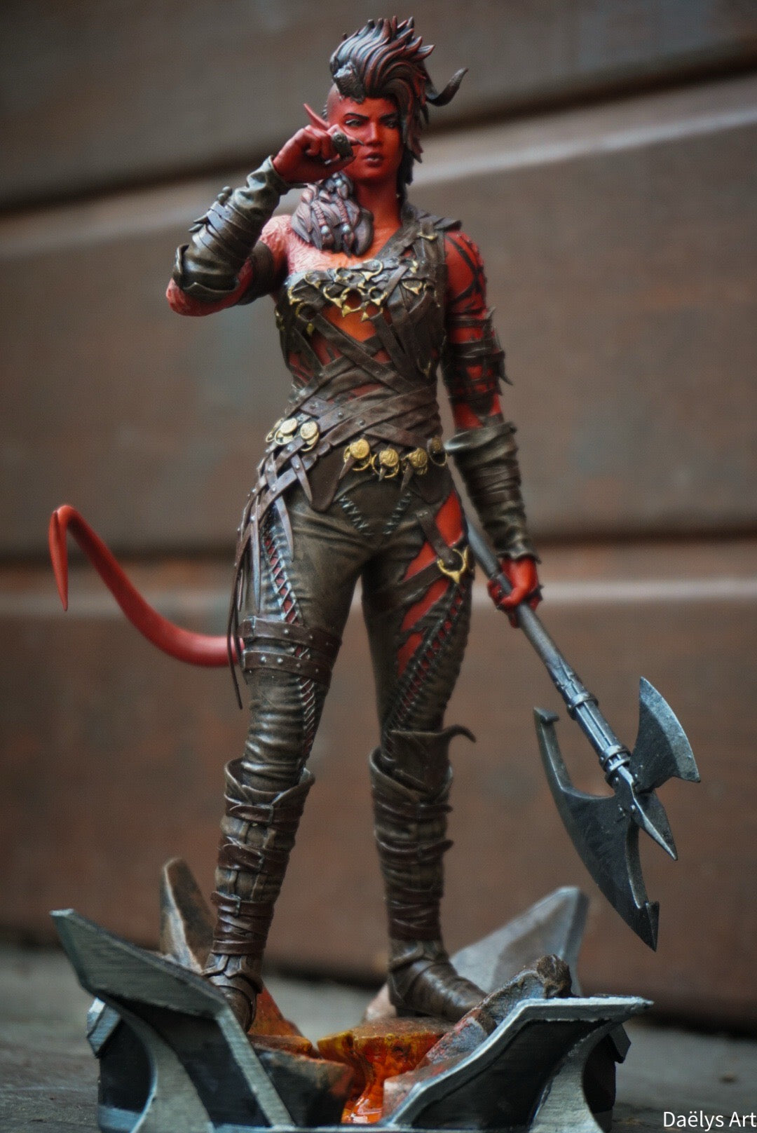Figurine Karlach, Baldur's Gate, Ombrecoeur, Astarion, Donjons et Dragons