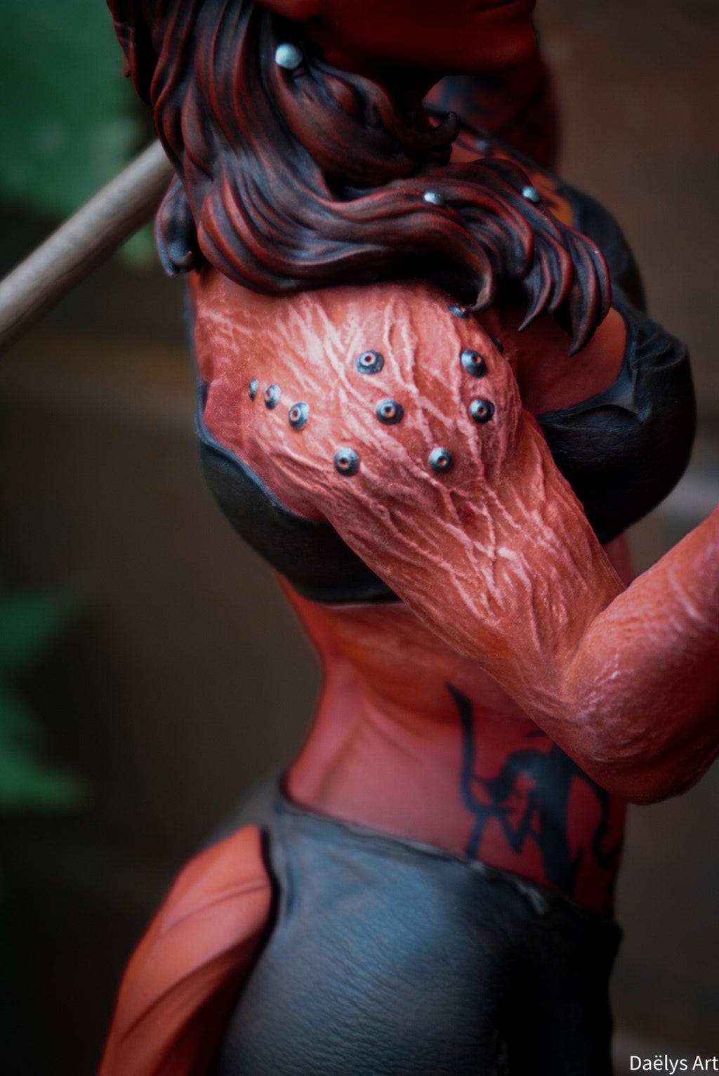 figurine karlach, figurine baldur's gate, karlach, figurine astarion, figurine ombrecoeur, shadowheart, figurine lae'zel, donjons et dragons