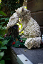 figurine Ghibli, figurine Princesse Mononoké, figurine San et Moro, figurine a peindre