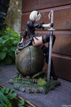 2b, figurine 2b, figurine nier, nier automata, figurine 9s