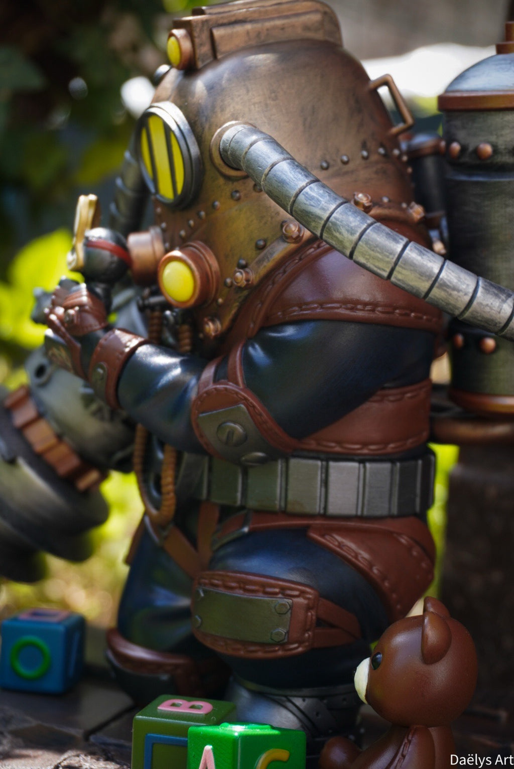 bioshock, big daddy little sister, figurine bioshock