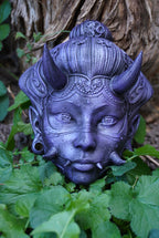 Oni, Geisha, masque japonais, cyberpunk, masque cyberpunk, masque traditionnel japonais, Daëlys Art