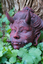 Oni, Geisha, masque japonais, cyberpunk, masque cyberpunk, masque traditionnel japonais, Daëlys Art