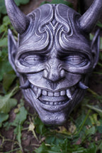 Masque oni, masque démon japonais, décoration japonaise, folklore japonais, japon traditionnel, Yokaï, Hannya, Daëlys Art