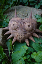 Masque maudit effet bois