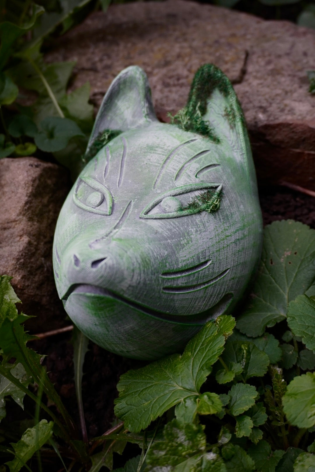 Kitsune, masque de kitsune, masque de renard, masque japonais, japonais traditionnel, tatouages, Daëlys Art