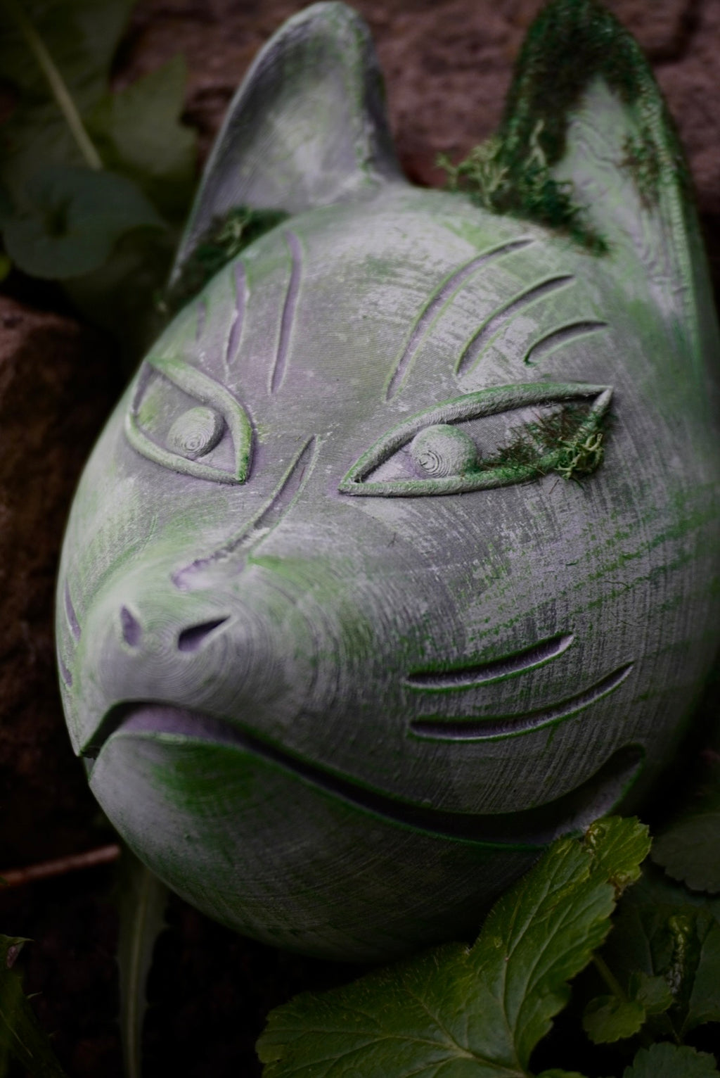 Kitsune, masque de kitsune, masque de renard, masque japonais, japonais traditionnel, tatouages, Daëlys Art