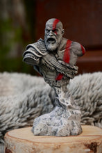 Load image into Gallery viewer, Gof of war, buste god of war, buste kratos, figurine kratos, nordique, viking, mythologie, Daëlys Art
