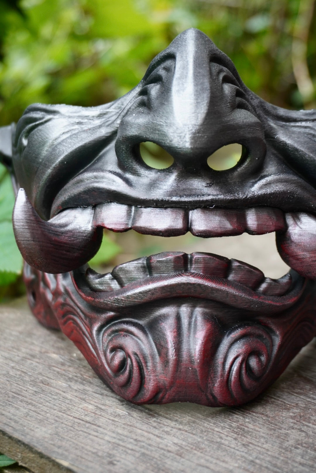 Masque mempo, masque japonais, japon, japonais, masque traditionnel, ghost of tsushima
