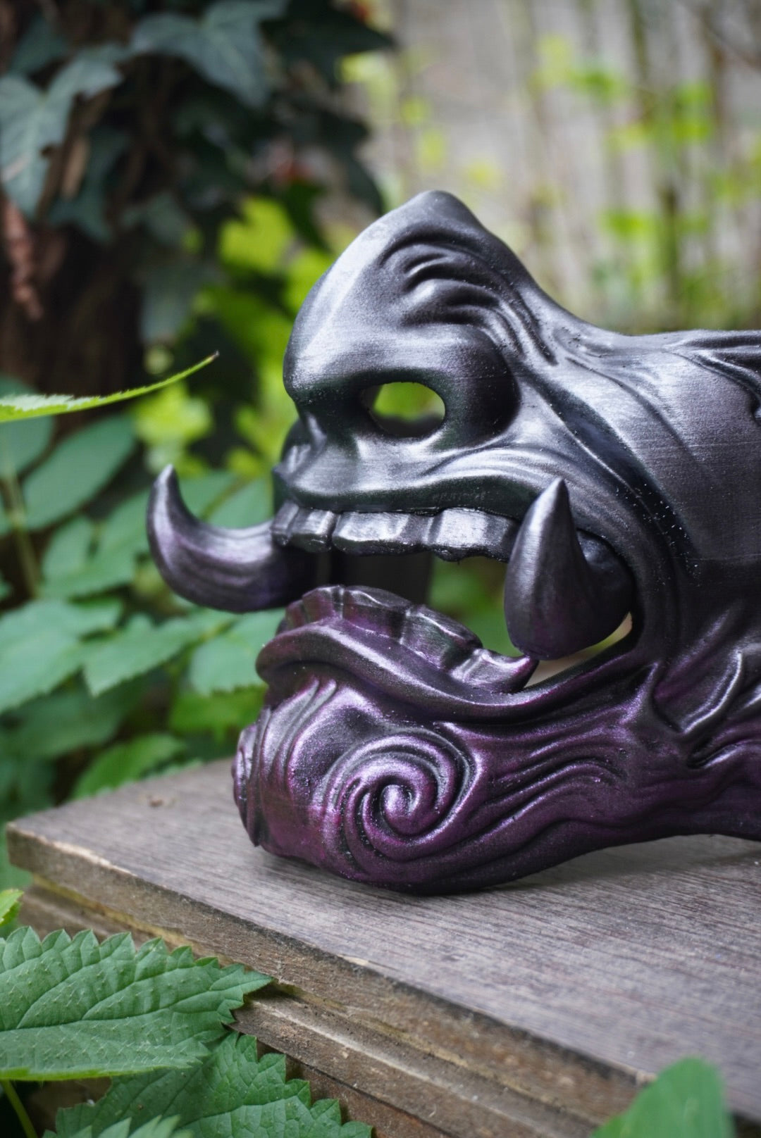Masque mempo, masque japonais, japon, japonais, masque traditionnel, ghost of tsushima