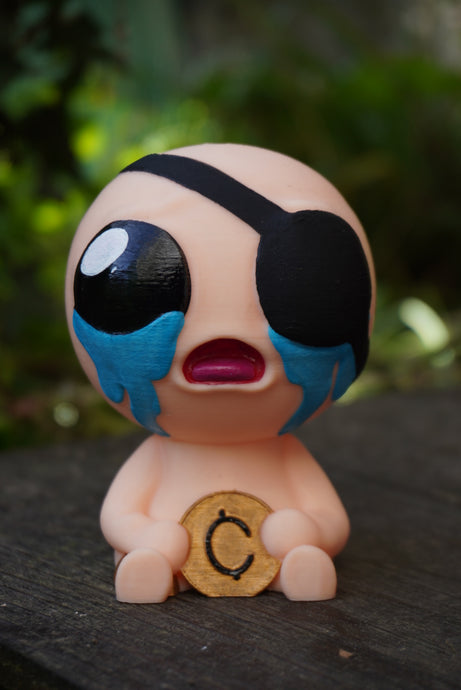 Isaac, the binding of isaac, figurine isaac, bébé isaac, Daëlys Art, Caïn