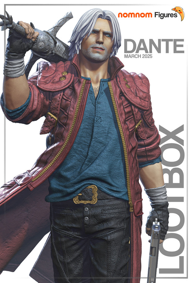 Figurine Dante, dante devil may cry, devil may cry, figurine a peindre