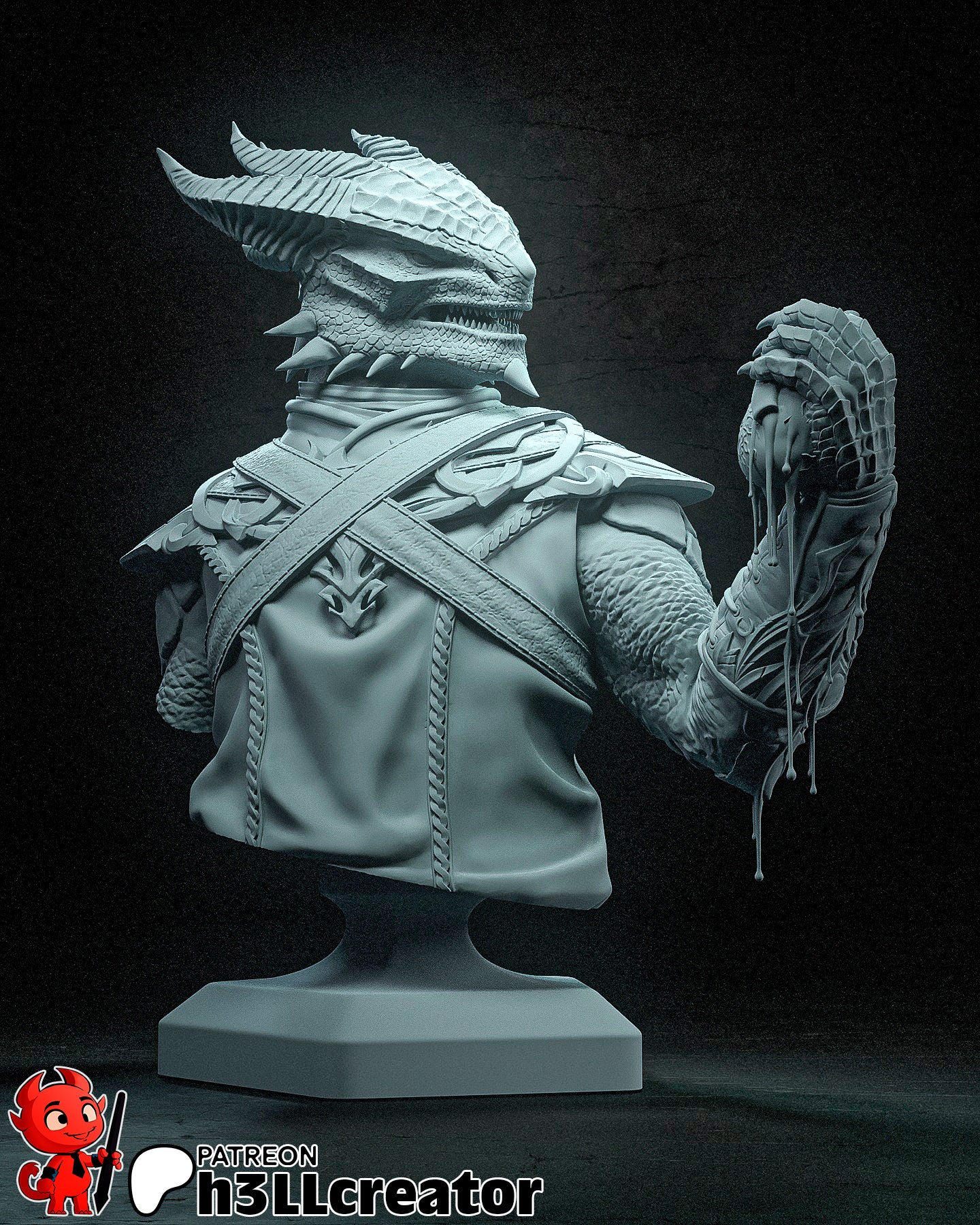 Figurine avec ou sans peinture - Dark Urge