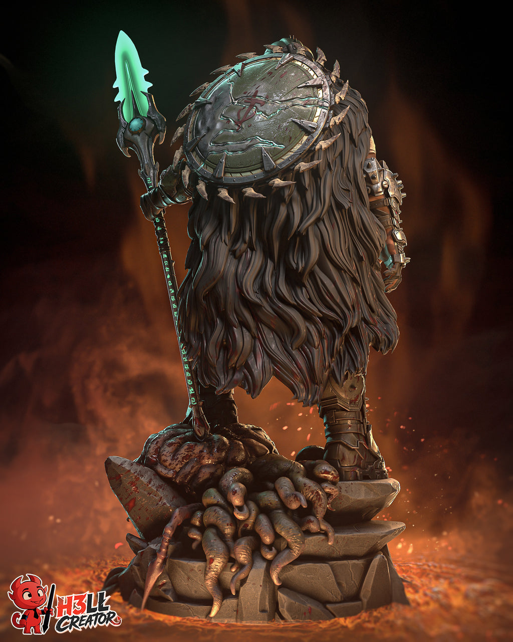figurine a peindre, figurine doom slayer, doom, doom guy