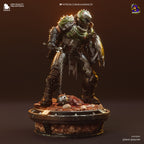 figurine doom slayer doom dark ages, figurine doom, doom guy, figurine a peindre