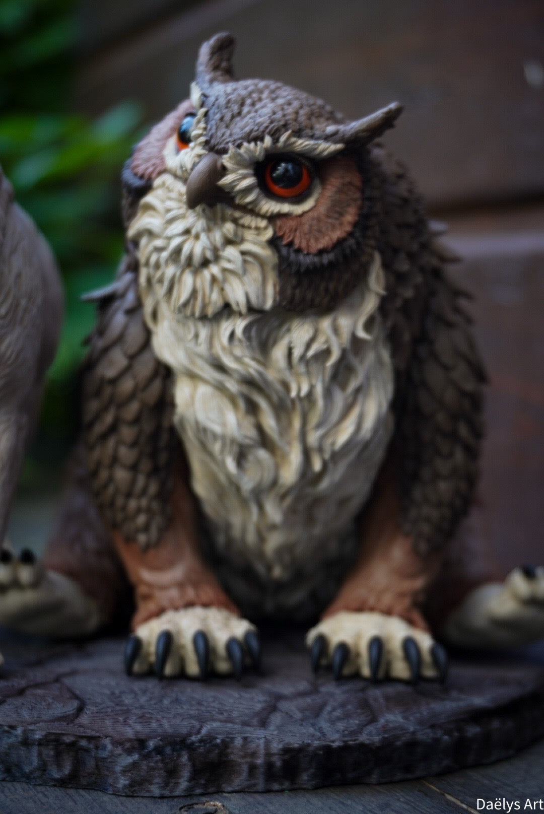 Figurine with or without paint - Scratchy and Owl Bear - Baldur's Gate 3