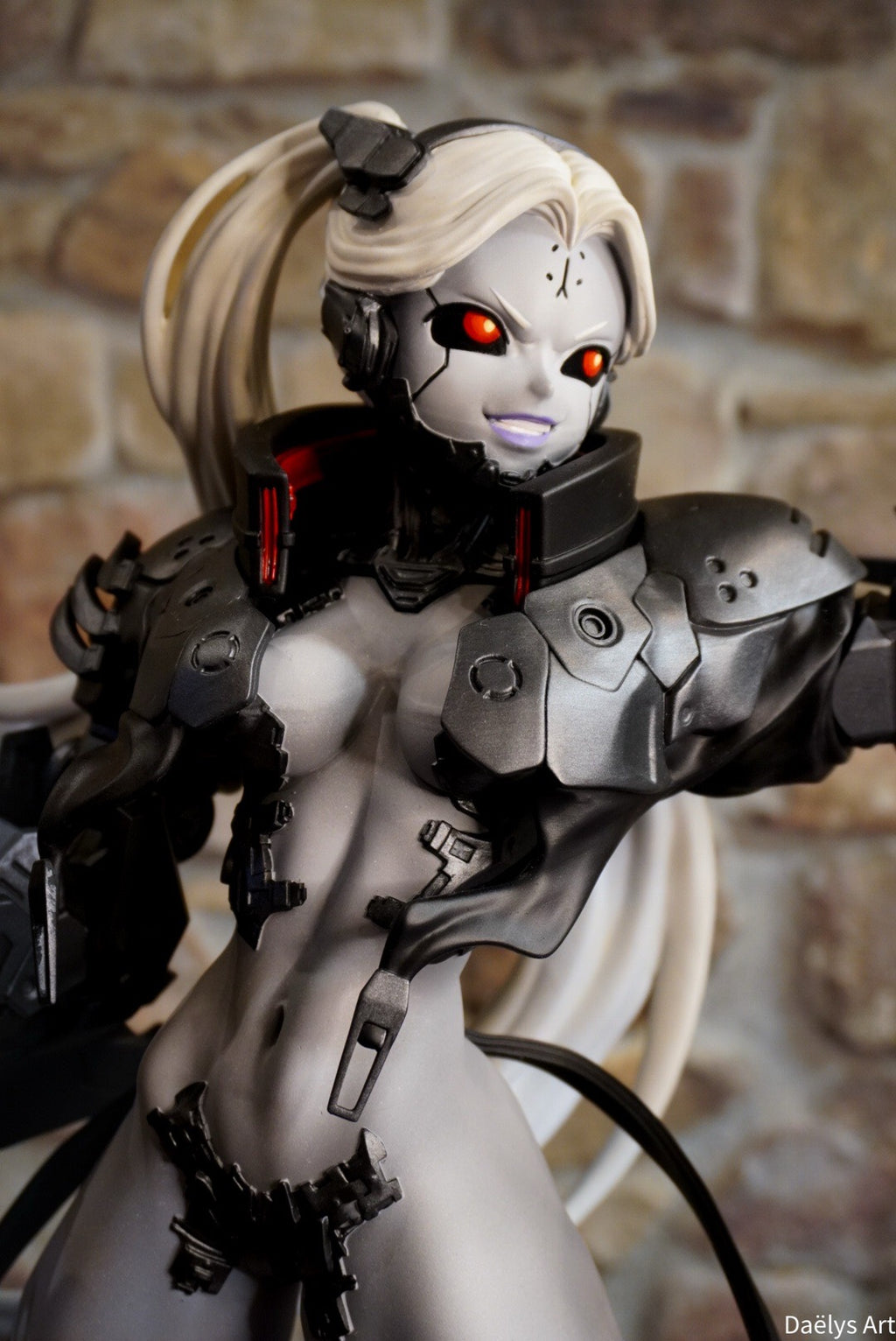 Figurine Adam Smasher, figurine Rebecca cyberpunk, figurine Cyberpunk