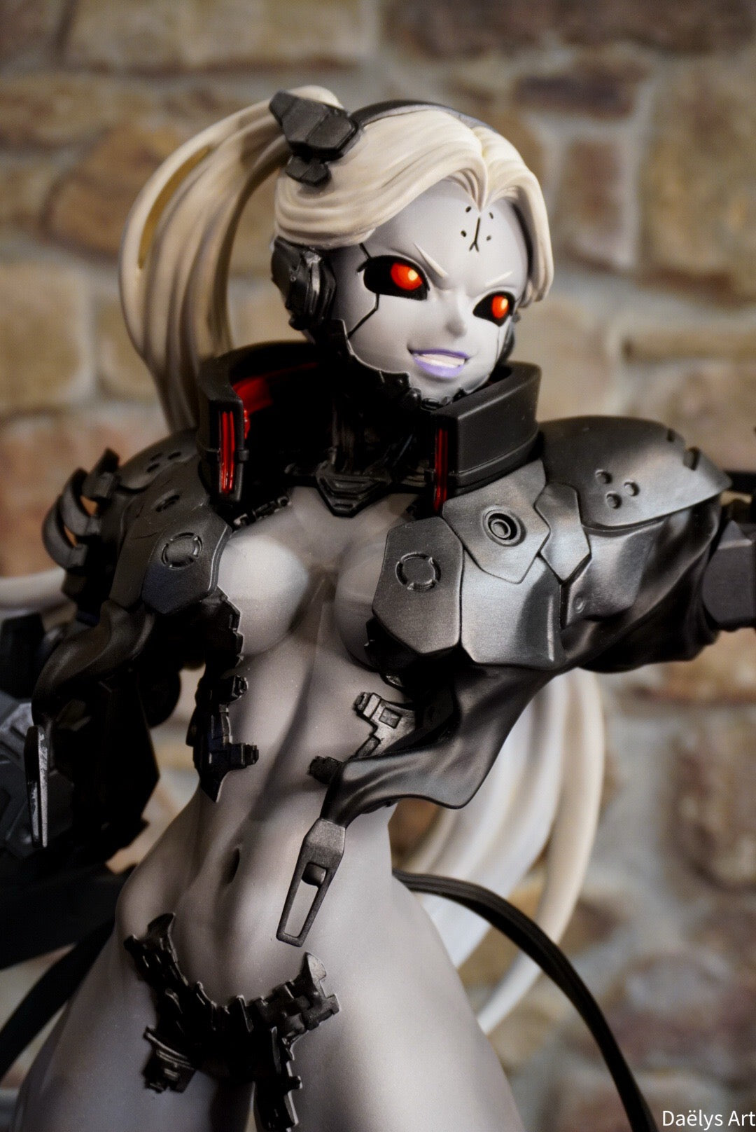 Figurine Adam Smasher, figurine Rebecca cyberpunk, figurine Cyberpunk