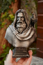 Load image into Gallery viewer, mythologie nordique, buste Odin, Odin, Thor, Daëlys Art
