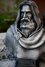 Load image into Gallery viewer, mythologie nordique, buste Odin, Odin, Thor, Daëlys Art
