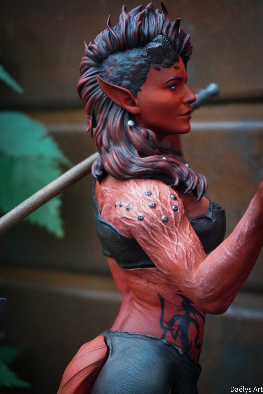 figurine karlach, figurine baldur's gate, karlach, figurine astarion, figurine ombrecoeur, shadowheart, figurine lae'zel, donjons et dragons