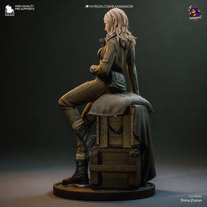 figurine Eva MGS, figurine metal gear solid eva, solid snake, big boss, figurine a peindre, hideo kojima
