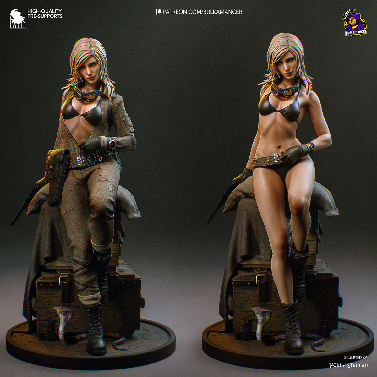 figurine Eva MGS, figurine metal gear solid eva, solid snake, big boss, figurine a peindre, hideo kojima