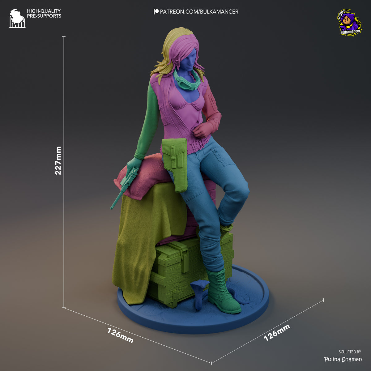 Figurine à peindre - Eva - MGS