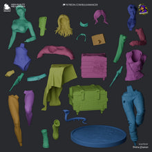 Load image into Gallery viewer, Figurine à peindre - Eva - MGS
