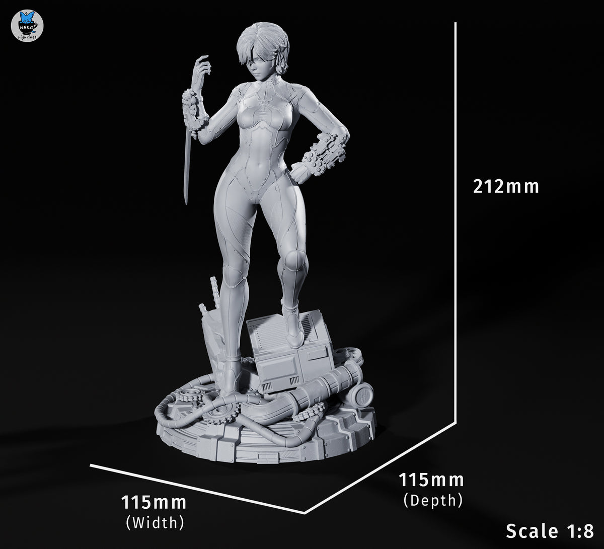Figurine à peindre - Evie - Stellar Blade