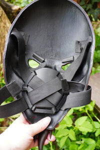 Tengu, masque tengu, masque japonais, masque oni, masque hannya, décoration japonaise, masque traditionnel, cosplay, Daëlys Art