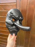 Masque Tengu portable - brut