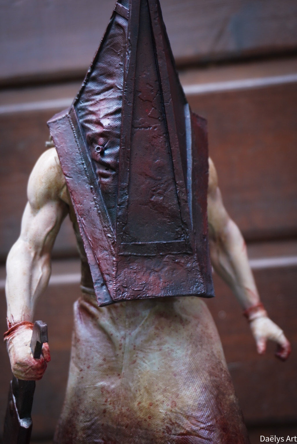 figurine pyramide head, figurine silent hill, figurine a peindre
