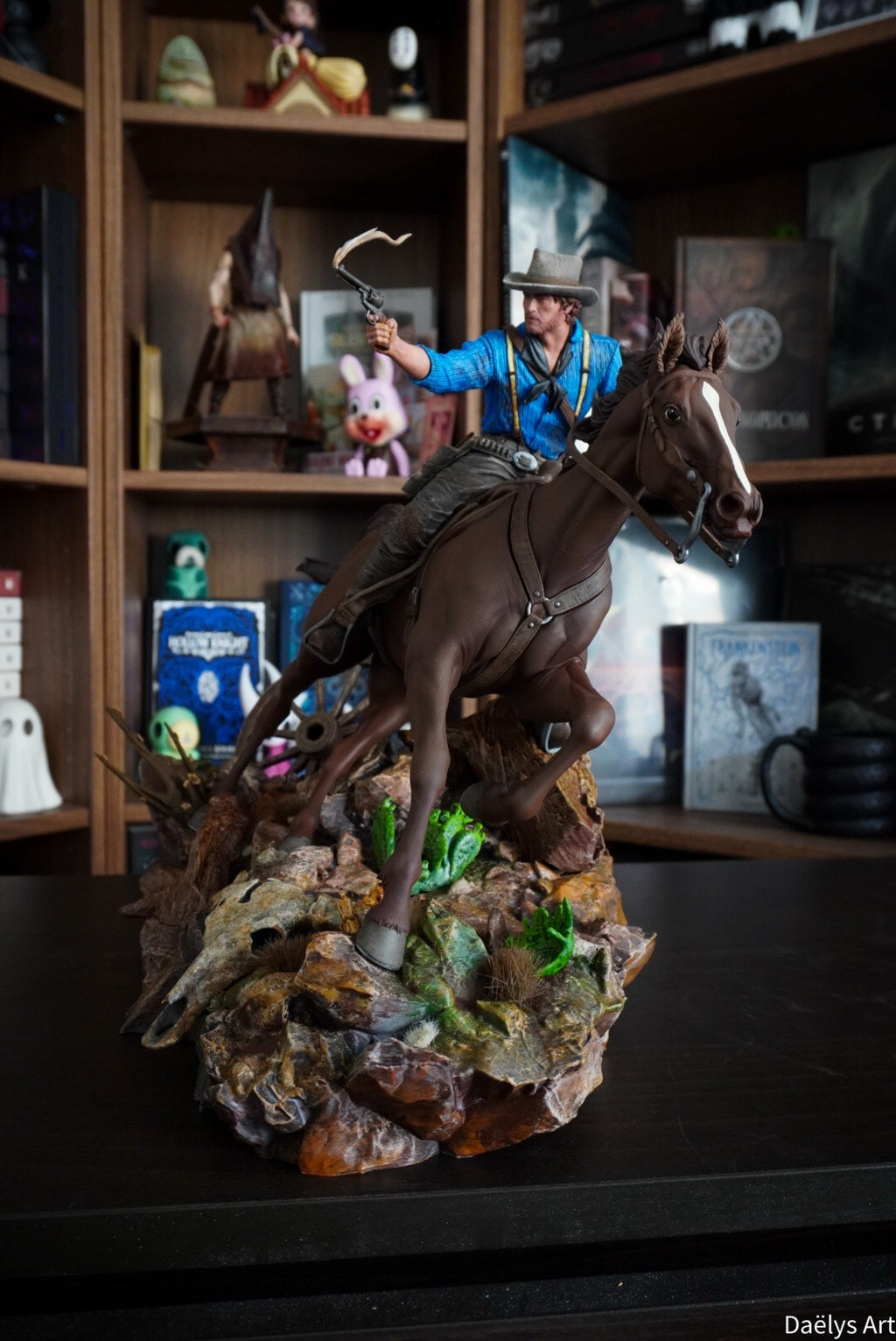 figurine Arthur Morgan, figurine red dead redemption 2, figurine a peindre, figurine de collection