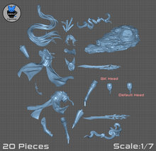 Load image into Gallery viewer, Figurine à peindre - Feixiao - HSR
