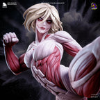 figurine a peindre, figurine titan femelle l'attaque des titans, figurine annie SNK