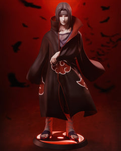 figurine ninja, figurine itachi, figurine a peindre