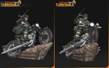 Load image into Gallery viewer, figurine metal gear solid, figurine naked snake, revolver ocelot, liquid snake, solid snake, solidus snake venom snake, the boss, figurine big boss, figurine a peindre
