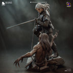 figurine geralt de riv, figurine the witcher, figurine sorceleur, figurine a peindre