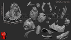 Figurine à peindre - Godzilla